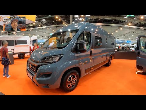 Yucon 63 G (Frankia) 63G RV Camper Van all new model 2023 Fiat Ducato walkaround and interior K495