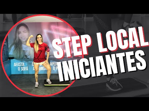 Treino para INICIANTES de Step para DERRETER as GORDURAS do corpo todo