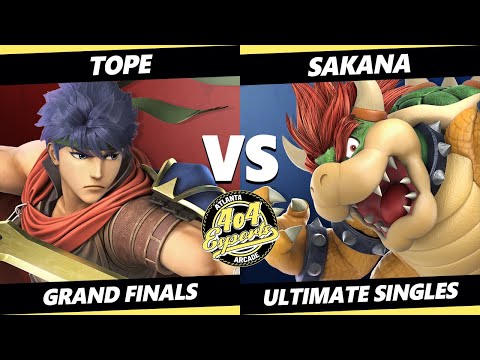 4o4 Smash Night 67 GRAND FINALS - Sakana (Bowser) Vs. Tope (Ike) SSBU Ultimate Tournament
