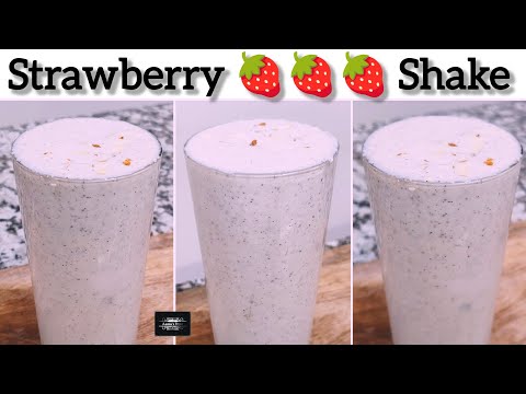 Strawberry Milk Shake | Strawberry Dragon Shake | White Dragon and Strawberry Shake | Strawberry