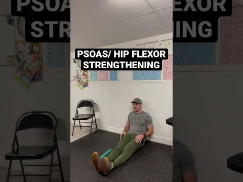 Psoas/ Hip Flexor Strengthening (Long Sitting)