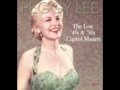 peggy lee/melancholy lullaby (rare)