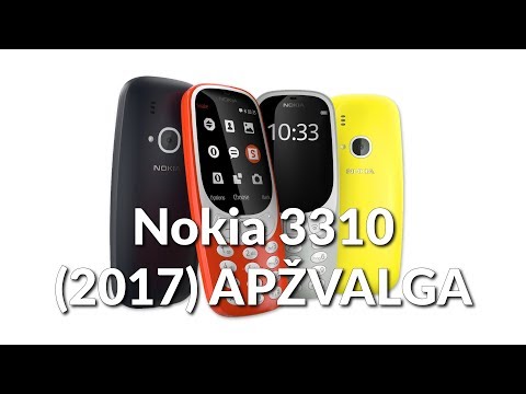 Telefonas Nokia 3310(2017) DUAL SIM TA-1030 mėlynas