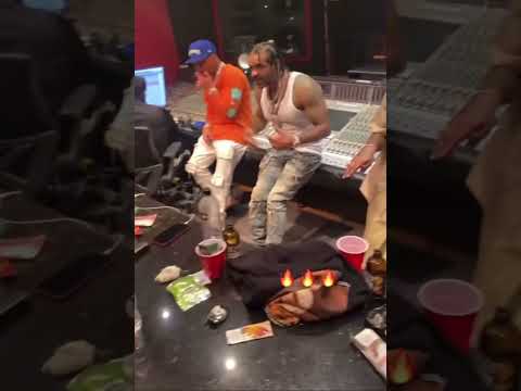 Jim Jones & Yung Berg Went Right To The Studio After The Fight 😱