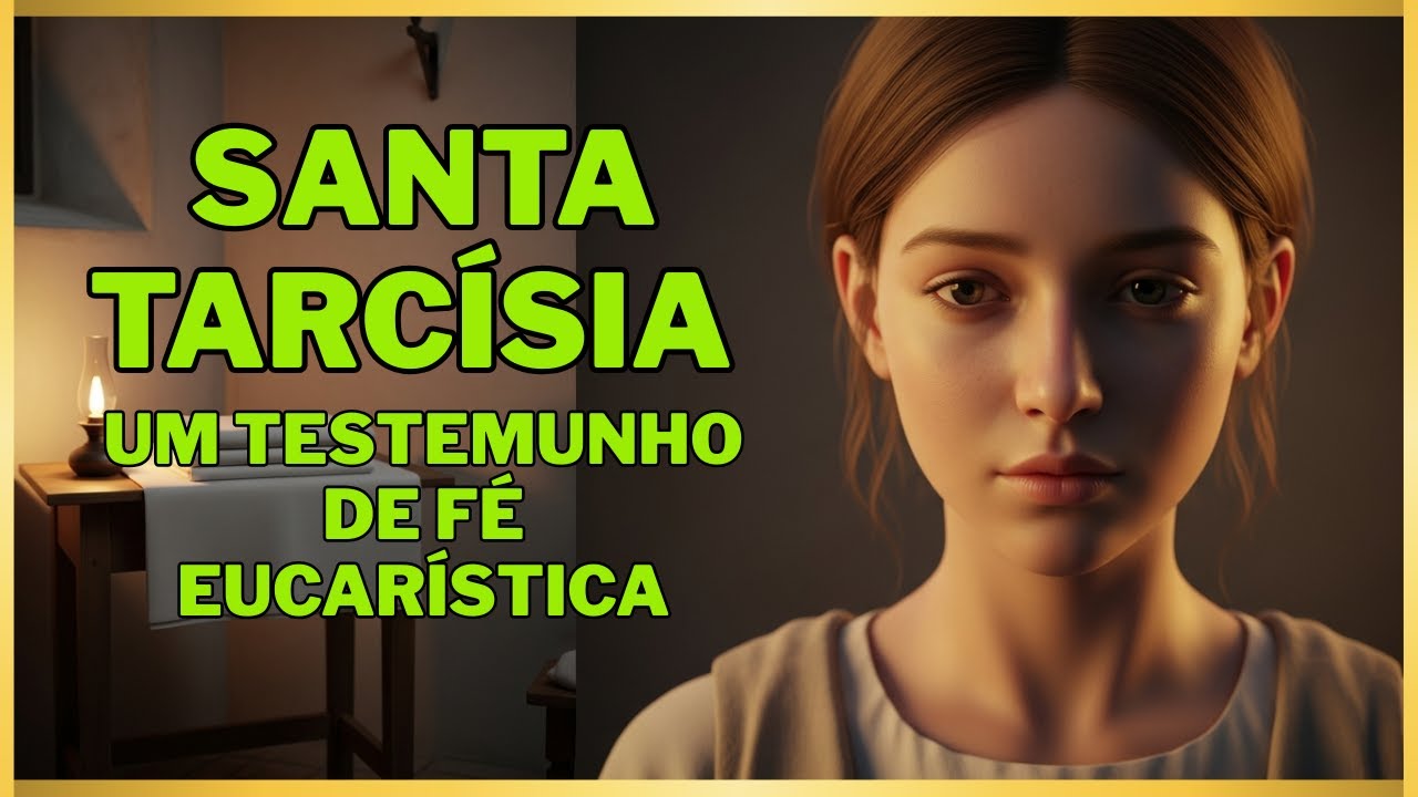 ✝️A História de Santa Tarcísia   MÁRTIR AOS 13 ANOS POR DEFENDER A EUCARÍSTIA😇