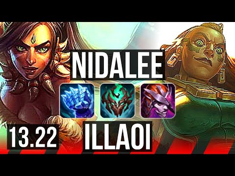 NIDA vs ILLAOI (TOP) | 3.0M mastery, 1500+ games, Comeback | EUW Grandmaster | 13.22