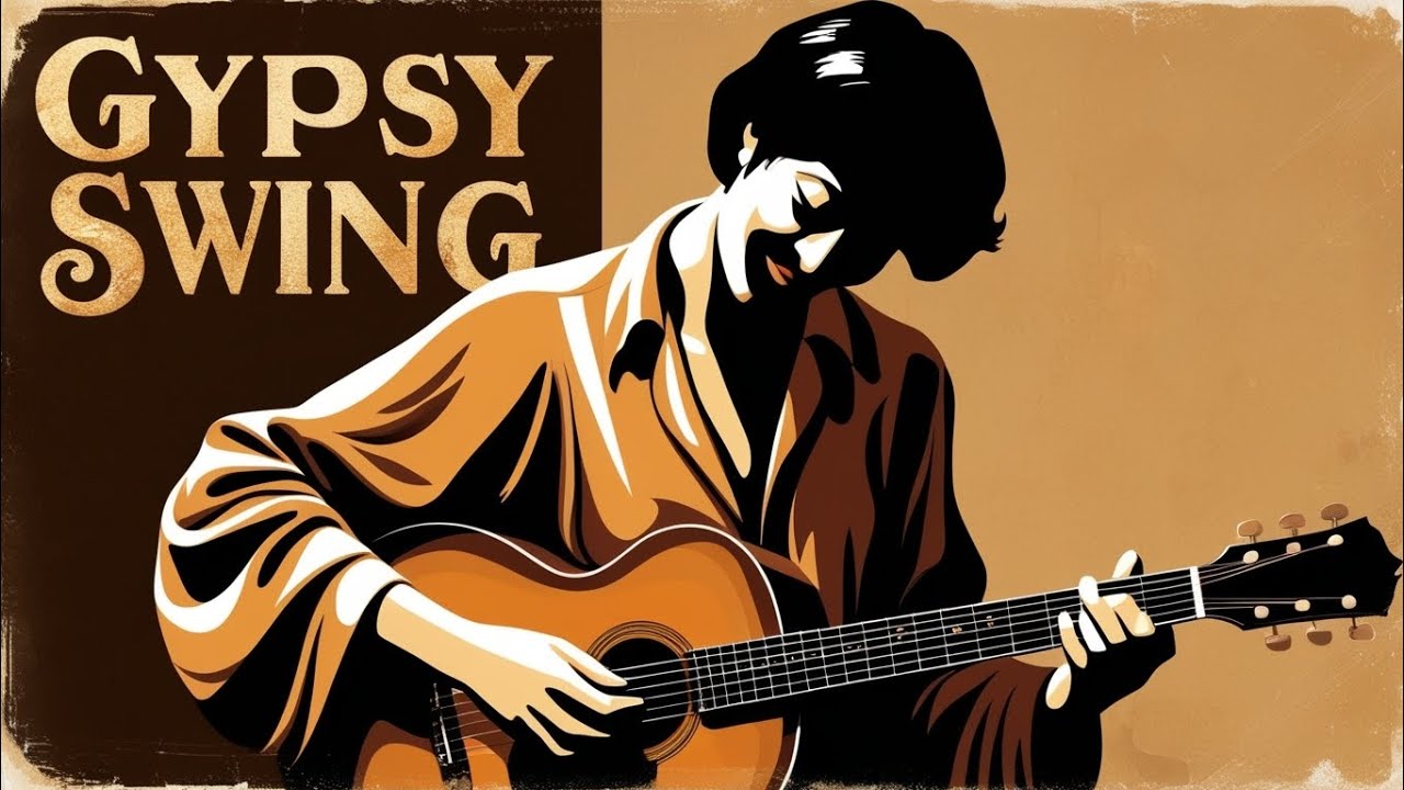 Slow Gypsy Swing Jazz Instrumental Music for Relax