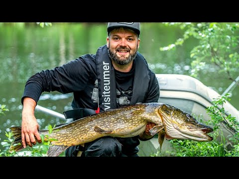 Ranua ja VALTAVA Hauki - Lapin Taikaa - Ahvenen Kalastus - Hauen Kalastus - Eumer Fishing - SpinTube