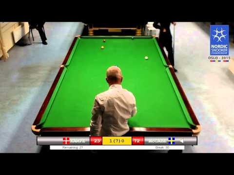 Nordic Championship 2015 - Semi Finals - Kampe [Den] v McCabe [Swe]