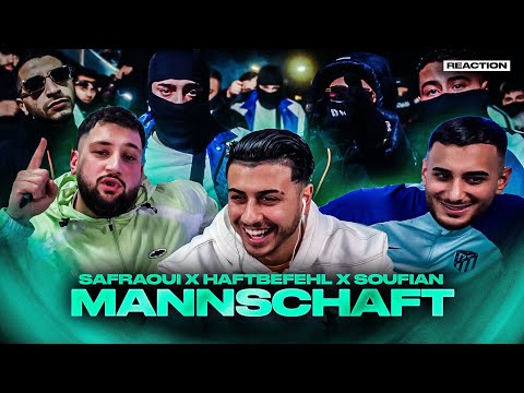 ICON 5 KÜNSTLER KOMMEN NICHT KLAR 🤯 SAFRAOUI x HAFTBEFEHL x SOUFIAN - MANNSCHAFT | Reaction