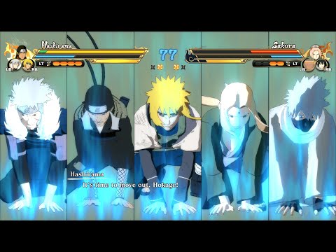 All Hokage Ultimate Jutsu Collection | Naruto Ultimate Ninja Storm Connections