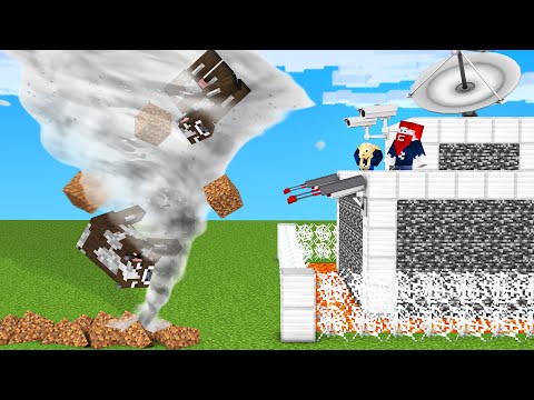 Wir Bauen eine Tornado Base! - Minecraft