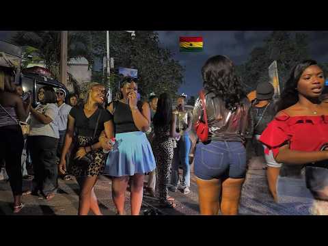 🇬🇭 Nightlife Outside The Stadium In Accra Is WILD 😳🇬🇭 (Street Party Madness!) — Truth Avenue