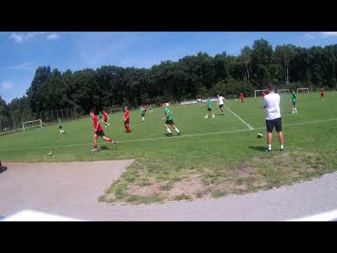 SPARING LECHIA GDAŃSK clj u15 vs ODRA SZCZECIN U17, 29.07.2023 CZ. 1