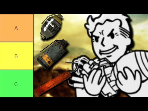 The Ultimate Fallout New Vegas Thrown Explosive Tier list