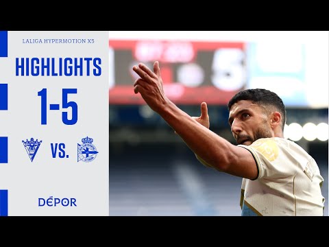 Resumen del CD Mirandés 1 - 5 RC Deportivo