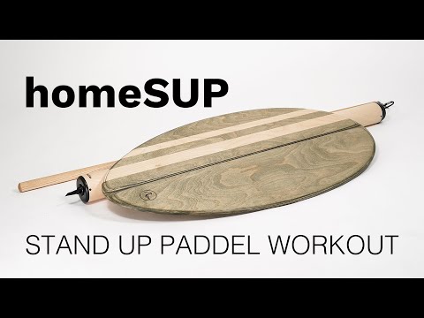 Das Home SUP von Bredder - stand up paddle workout für dein Wohnzimmer