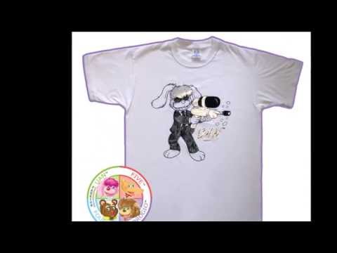 T-Shirt Ufficiali di UAN e FIVE pupazzi di BIM BUM BAM By Dillingercomics