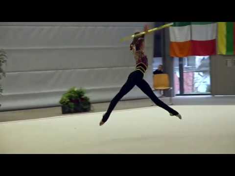 Nikol Savina 2007 UKR hoop