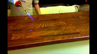 Copy of How to - Epoxy resin bar top crystal clear glaze coat