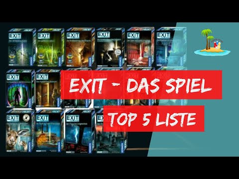 👍 Meine Top 5 - EXIT - Das Spiel - von Kosmos - die besten Spiele