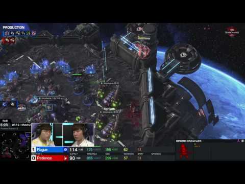 VSL SC2 - Patience vs Rogue - 2017 Season1 - Ro8 Match3 2set