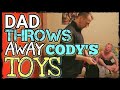DaddyOFive DAD THROWS CODY S TOYS AWAY November 23 2016