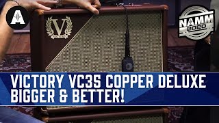 Video thumbnail for Victory VC35 'The Copper' Deluxe - Bigger & Better! - NAMM 2020 by Andertons Music Co