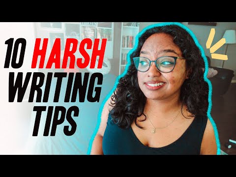 TOP 10 (HARSH) WRITING TIPS 💥 | from someone who’s written 10+ books