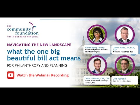 Navigating the New Landscape: Philanthropy and Planning
