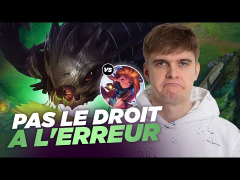 RHOBALAS : SOLOQ SMURF | PAS LE DROIT A L'ERREUR - KOG MAW VS ZOE | LOL FR