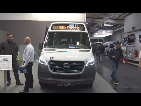 Mercedes-Benz Sprinter Altas Novus Cityline LW Electric Bus (2023) Exterior and Interior