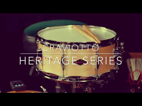 Craviotto Maple Snare Drum - 6.5 inch x 14 inch, Natural with Maple Inlay - Maple image 5