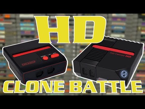 Retro-Bit RES Plus HD vs Hyperkin Retron HD Review | NES Clone Consoles | Rewind Mike