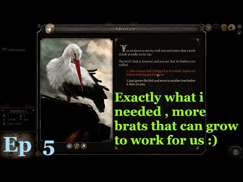 Thea 2 The Shattering Let's play - Doing quests - story - finding cabbage children - Winter is over