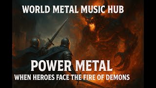 Download lagu 🔥When Heroes Face the Fire of Demons - POWER METAL COMPILATION - #rock #music #guitar #metal mp3