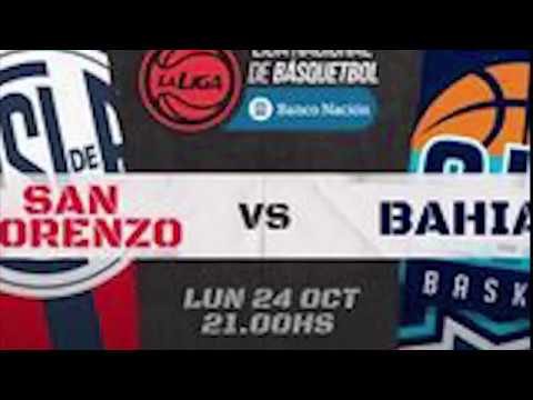 24.10.2016 | San Lorenzo vs. Weber Bahía | #LaLigaBancoNación