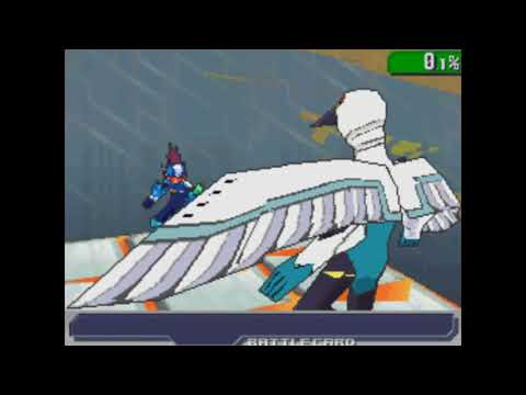 [Mega Man Star Force 3 Black Ace] Cygnus Wing & Cygnus Wing V2