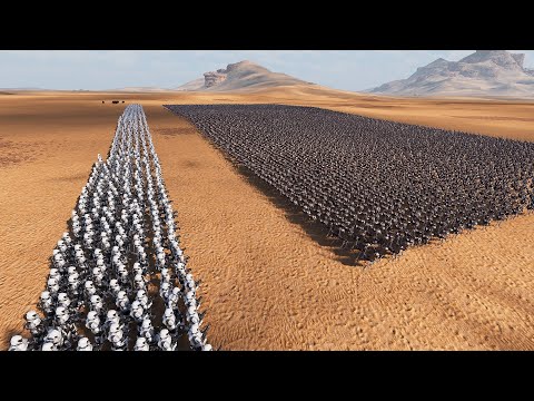 1000 GALACTIC SOLDIERS vs 10,000 OSTRICH - Ultimate Epic Battle Simulator 2 | UEBS 2