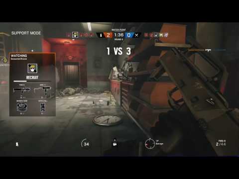 Brutal 1v5 Ace Clutch - Rainbow Six Siege