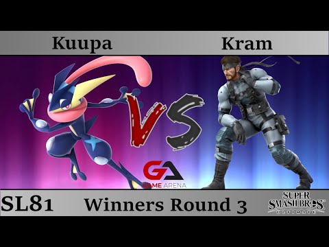 SMASHLAN'D 81 - Winners Round 3: Kuupa (Greninja) vs Kram (Snake)