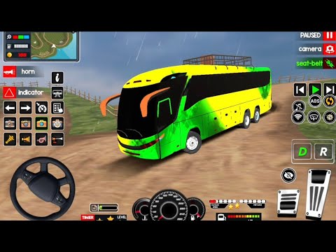 Offroad Coach Bus Driving 2026 - Bus Simulator 3d - Bus Game Android GamePlay