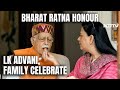 Bharat Ratna Award | LK Advani's Daughter Feeds Him Sweets After Bharat Ratna Honour Announcement