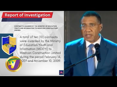 Integrity Report on PM Andrew Holness All Angles