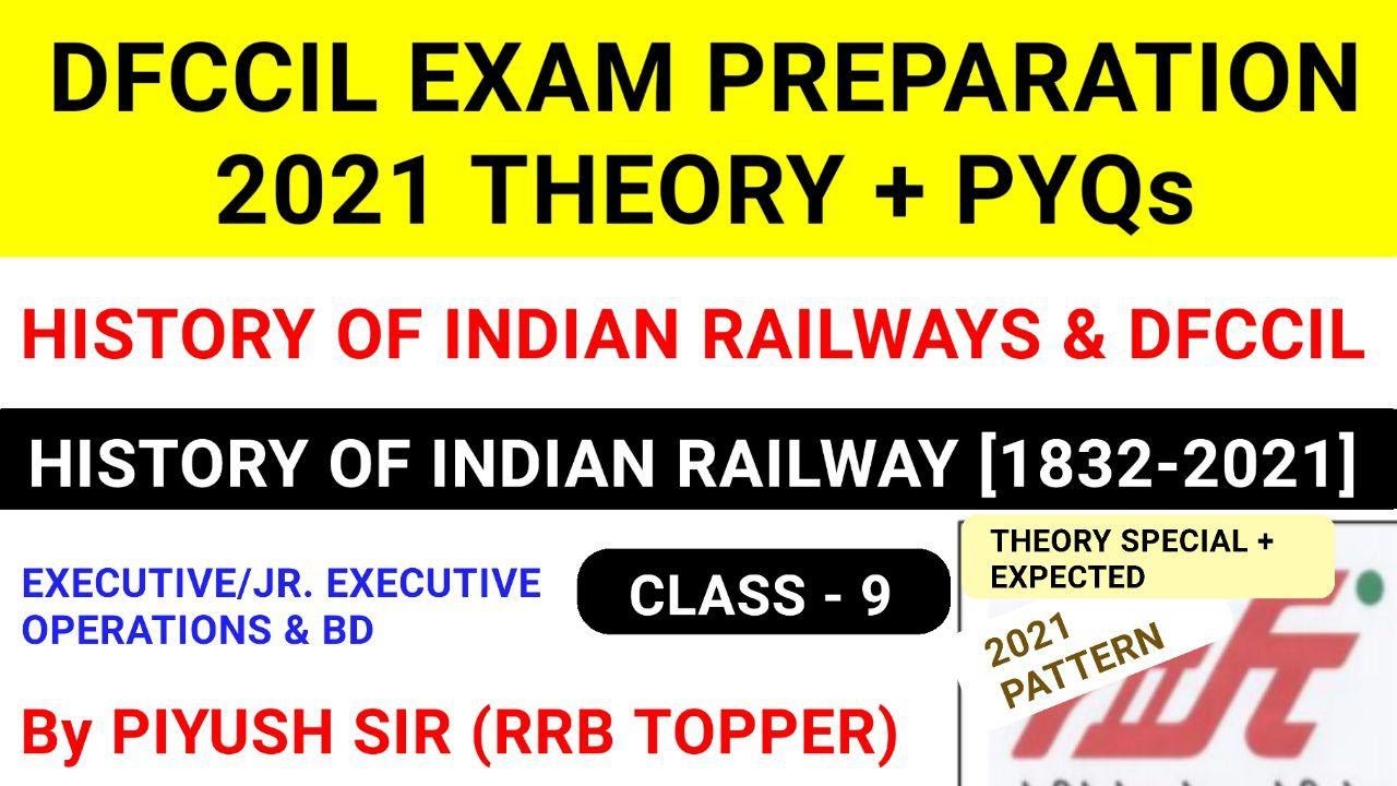 dfccil previous year paper/History of Indian Railways and DFCCIL/dfccil executive operations and bd