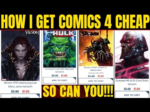 HOW TO GET COMICS FOR SO CHEAP ? A comic book haul anyone can afford TODAY!!!