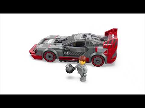 thumbnail video image 2 of Set LEGO Speed Champions Coche de Carreras Audi S1 e-tron quattro 76921, 2 of 5