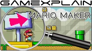 Mario Maker Analysis - Game Awards Trailer (Secrets & Hidden Details)