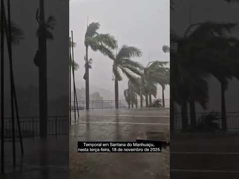 Temporal em Santana do Manhuaçu 2025 novembro - chuva em Minas Gerais