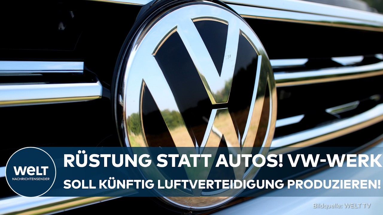NEUE ÄRA BEI VW: Aus dem Autowerk Osnabrück soll künftig ein Verteidigungszentrum werden!